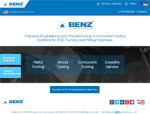 Tablet Screenshot of benztooling.com